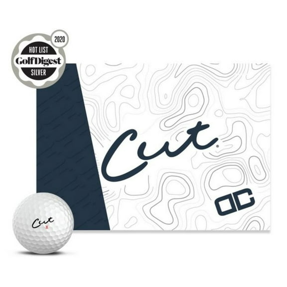 Cut Golf Cut DC 4 Piece Urethane Dual Core Pro Golf Balls (12 Pack) - White