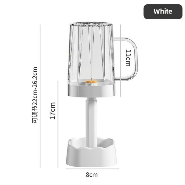 Modern Minimalist Hanging Toothbrush Holder Set with Handle – White Plastic Storage Organizer for Electric Toothbrushes, Toothpaste & Small Items – Child-Safe, Student-Friendly for Dorm Bathrooms &