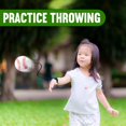thumbnail image 3 of Playbees Reactive Practice Baseballs on Elastic Cord Perfect for Training, Fun Outdoor Activities for Spring Training, Fun Outdoor Activity for Kids, Boy or Girl, Party Favor (3 Pack), 3 of 5