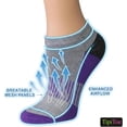 thumbnail image 4 of Colorfut Women's 6-Pairs Low Cut/No Show Athletic Sport Socks, 4 of 7
