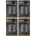 thumbnail image 1 of Niche Rear Brake Pad for Harley-Davidson Street Glide Semi-Metallic Motorcycle 4 Pack 519-KPA2468D, 1 of 5