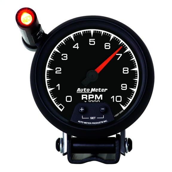 Auto Meter 3-3/8 ES Tach w/Shift Light - 10K RPM