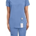 thumbnail image 3 of Cherokee Workwear Revolution Scrubs Top For Women V-Neck WW620, 3 of 9
