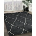 thumbnail image 2 of Ahgly Company Indoor Round Mid-Century Modern Gray Oriental Area Rugs, 8' Round, 2 of 6