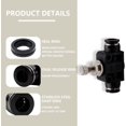 thumbnail image 3 of EcoNesxp 5pcs 6mm pipe OD air flow control valve connector pneumatic speed controller, 3 of 5