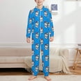 thumbnail image 2 of Hello Kitty Hooded Union Suit Pajama Soft Comfy PJs Sleepwear, 2 of 7