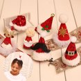 thumbnail image 3 of Minkissy 3Pcs Hair Barrettes for Girls in Red and Assorted Colors Christmas Theme, 3 of 8