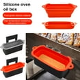 thumbnail image 1 of Doublures de Tasse à Graisse en Silicone pour Gril Empêchent l'Accumulation de Graisse Plateau à Graisse Réutilisable Accessoires de Gril Résistants à la Chaleur, 1 of 7