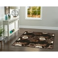 thumbnail image 3 of Linon Home Décor Hi Lo Area Rug Collection, Brown and Beige, 5' x 7.5', 3 of 7