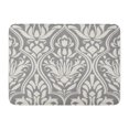 thumbnail image 1 of SIDONKU Colorful Stencil Damask Pattern Classic Oriental Victorian Geometric Flourish Doormat Floor Rug Bath Mat 23.6x15.7 inch, 1 of 1