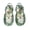 Green, variant on Ruyang Toddler Girls Jelly Sandals Cute Closed Toe Sandals Water-Resistant Beach Flat Sandal Non-Slip Bunny Shoes