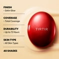 thumbnail image 4 of Mascarilla Tirtir de Cushion Foundation, color rojo, cobertura total, 18 ml, #21N, 4 of 7