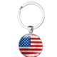 thumbnail image 4 of KAKOWELY 10 llaveros de aleación de zinc con forma de balón de fútbol, de metal, con parche de cristal, para adultos y niños (estilo bandera estadounidense)., 4 of 4