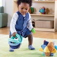 thumbnail image 3 of Kaplan Early Learning Company Poufs and Points Plush Balls - Set of 3, 3 of 6