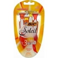 thumbnail image 4 of Bic Soleil Sensitive Skin Triple Blade Disposable Razor For Women - 4 Ea, 6 Pack, 4 of 4