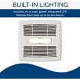 Best Bathroom Exhaust Fan With Humidity Sensor And Light Broan Bathroom Exhaust Ceiling Mount Humidity Sensing Bath Ventilation