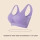 thumbnail image 2 of Sujetador sin costuras de cobertura completa para mujer con acolchado extraíble, sujetador deportivo de malla ahuecado con ventilación para una experiencia cómoda, 2 of 5