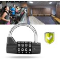 thumbnail image 4 of Serrure à Combinaison à 4 Chiffres Serrure de Sécurité pour Casier de Gym, 4 of 4