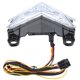 thumbnail image 5 of Cola LED Para Motocicleta, Luz Trasera De Señal De De Freno Para Lámpara De Luz Z800 2013 2014 Negro, 5 of 7