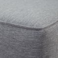 thumbnail image 2 of Modern Contemporary Urban Design Outdoor Patio Balcony Garden Furniture Sofa Middle Chair, Wood, Grey Gray Natural, 2 of 7