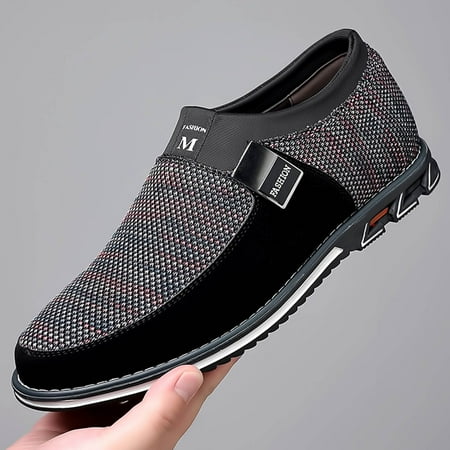 Gubotare Mens Oxford Shoes Casual Men s Dress Shoes Formal Business Classic Men s Dress Shoes Casual Dress Shoes for Men (Red 10.5)
