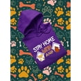 thumbnail image 3 of Stay Home Corgi And Coffee Hoodie Men -Image by Shutterstock, Male x-Large, 3 of 4