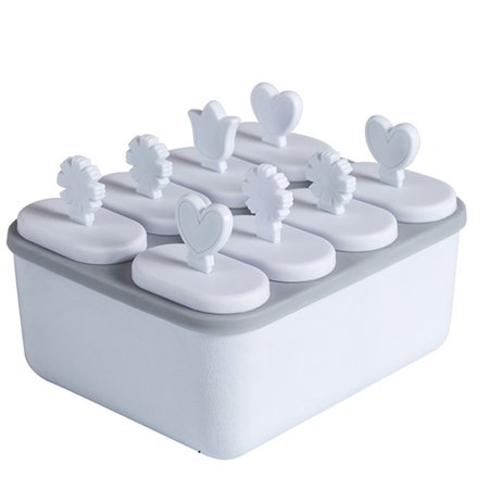 

Reusable DIY Popsicle Stencis Ice Cream Stencil Ice Lolly Stick Ice Storage Box