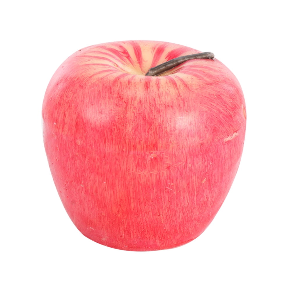 Lemonbest Artificial Christmas Candle Cute Red Apple Shape Fruit Scented Candle Home Decoration Gift Walmart Com Walmart Com