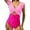 Pink, variant on Sngxgn Women's Training Adjustable Strap Swimsuit(Purple,S)