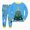 H01-Sky Blue, variant on TOWED22 Cute Baby Girl Clothes Long Sleeve Print Sweatshirt Top and Pants Set Toddler Girl Fall Outfits Size:4-5 Y,Color:Green