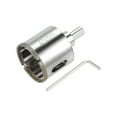 thumbnail image 4 of Unique Bargains Diamond Drill Bit 45mm Glass Hole Saws Core Drill Bit with Center Pilot Bit for Glass Ceramics Porcelain Tile, 4 of 4