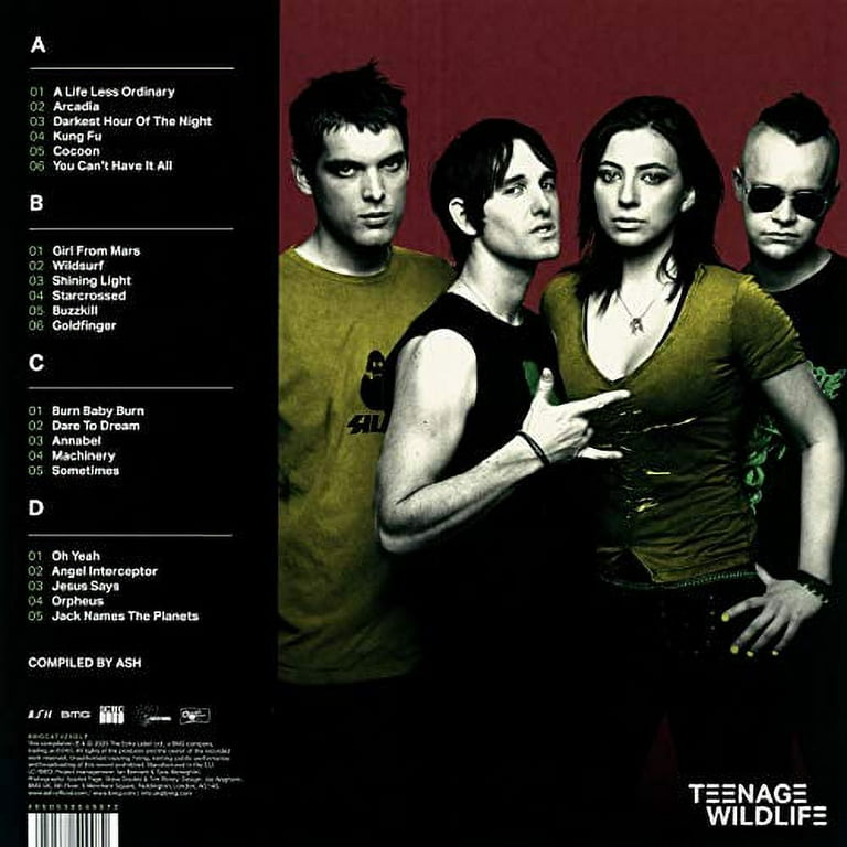 英2LP Ash Teenage Wildlife: 25 Years Of Ash BMGCAT425DLP BMG /00660 Teenage Wildlife - 25 Years Of Ash - 2LP Lenticular - Ash