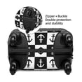 thumbnail image 4 of Daiia Nautical Anchors1 Luggage Cover, Thickened Washable Travel Luggage Covers, Elastic Unique Baggage Covers for 18-20 inch Luggage-Large, 4 of 9