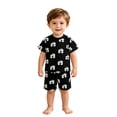 thumbnail image 3 of Boy Clothes Printed T Shirts + Shorts Crew Neck Spring Outfits Boy 2-3 Years Clothes, 3 of 4