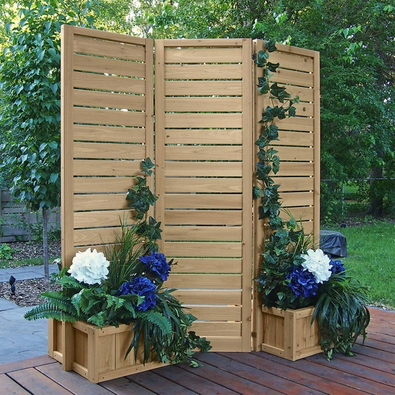 Fusion Privacy Planter Screen Yardistry
