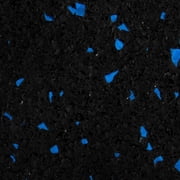 FlooringInc 1/4 Thick Tough Gym Floor & Equipment Mats, 4x10, Blue