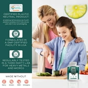 Organic Spirulina and Chlorella Capsules – 180 Blue Green Algae & Chlorophyll Capsules