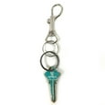 thumbnail image 3 of Jumbo Snap Clip Keychain Ring Silver 2pcs Swivel Round Eye Lobster Clasp Hook, 3 of 4