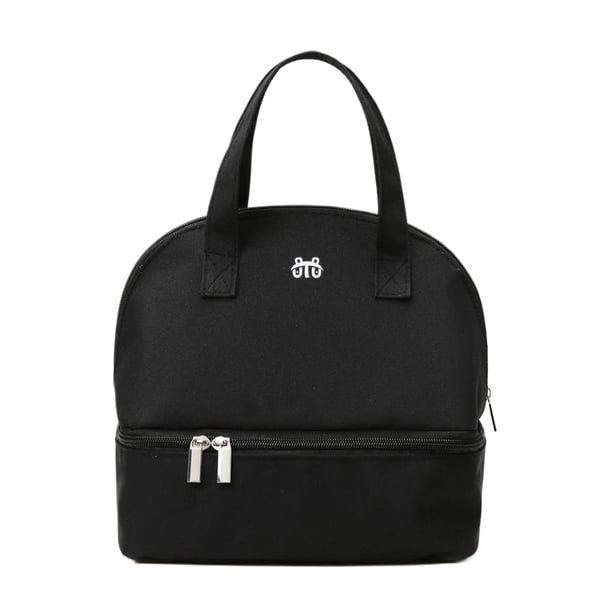 Bolsa aislante Greeniant de frescura y calidez garantizada doble capa negro