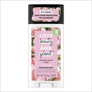 Love Beauty and Planet Deodorant, Murumuru Butter and Rose 2.95 oz