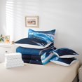 thumbnail image 4 of YST Boys Racing Car Bedding Comforter Set, 7-Piece, Extreme Sports Theme, Twin, Blue, 4 of 4