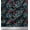 Black, variant on Soimoi Cotton Duck Fabric Leaves & Floral Artistic Print Fabric by Yard 42 Inch Wide