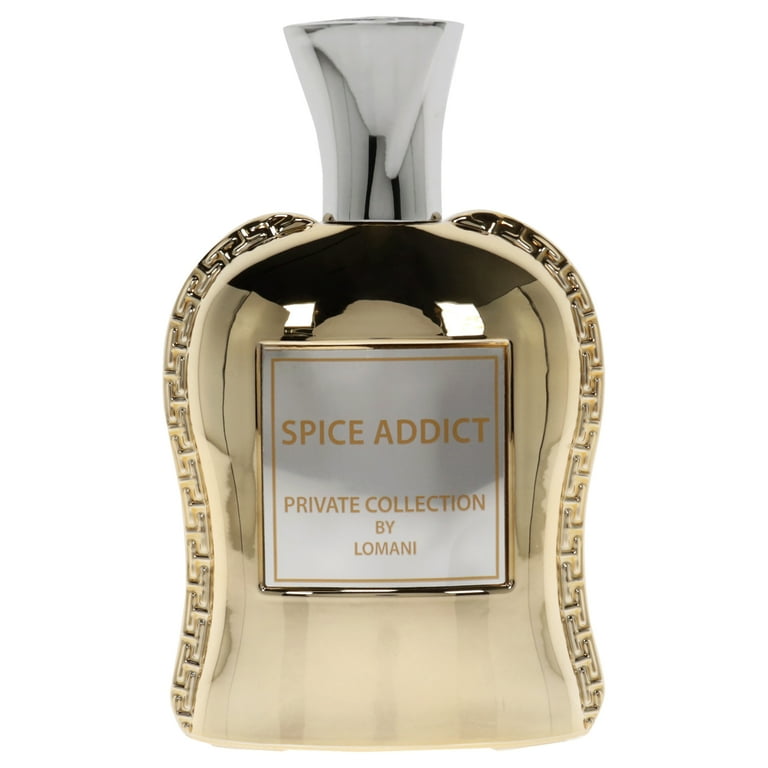 Lomani Spice Addict 3.3 oz EDP Spray, Woody Floral Fragrance with