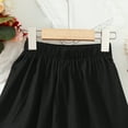 thumbnail image 4 of 7T Big Girls Dress 8T Girls Skirt Solid Color Big Girls Summer Skirt Black, 4 of 6