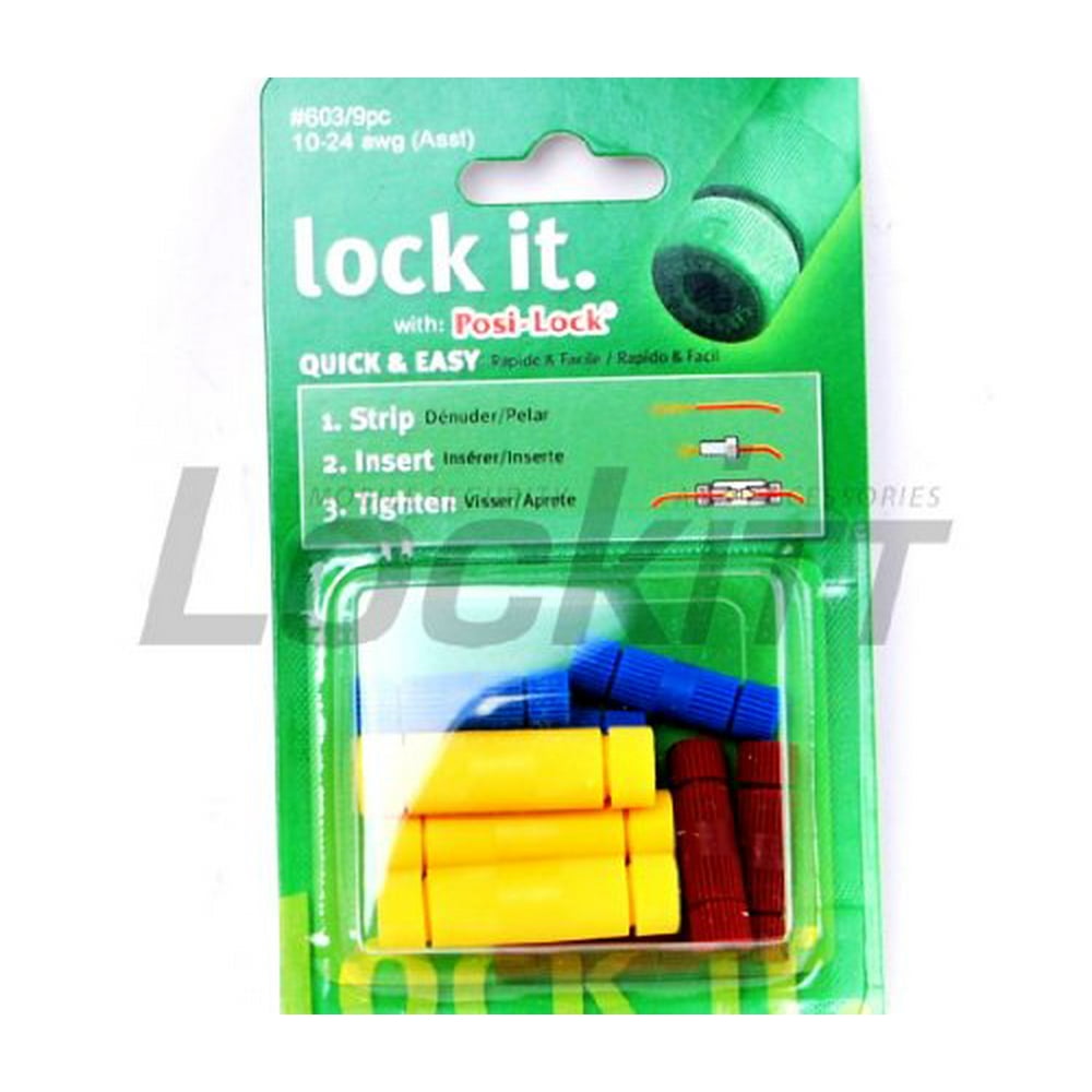 PosiLock wire connectors Assortment pack 1024 awg