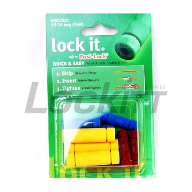 PosiLock wire connectors Assortment pack 1024 awg