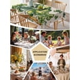 thumbnail image 5 of St Patrick's Day Table Cloth, Waterproof Tablecloth for Rectangle Tables, Green Shamrock Leaf Gold Coin Retro Beige Reusable Washable Fabric Table Cover for Restaurant Kitchen Dining Tables 60"x84", 5 of 9