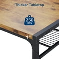 thumbnail image 5 of Asofer Dinning Table Set for 6, Morden Comedor De 6 Sillas y Mesa with Wood High Back Seating Chairs, Retro, 5 of 10