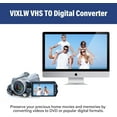 thumbnail image 2 of VIXLW VHS TO Digital Converter, USB Video Capture Card, Video Capture Device, RCA TO USB Converter, 2 of 8
