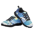 thumbnail image 4 of Uourmeti Penguin Running Shoes Size 10.5 Little Kids Slip on Sneakers Boys Girls Cute School Shoes Comfort lace up Sport Athletic Gym Trainer, 4 of 7